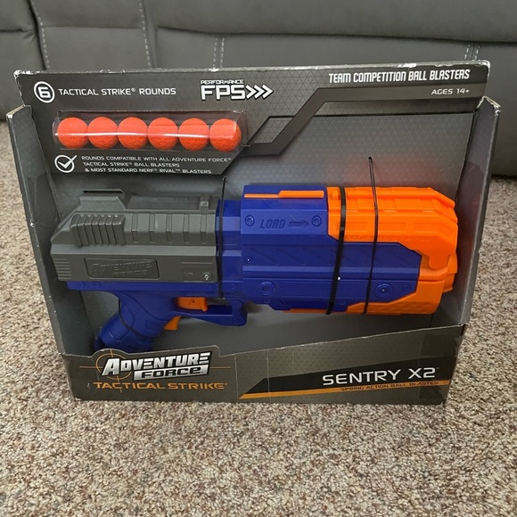 Sentry X2 Blaster - Blue and Orange - Picture 1 of 1